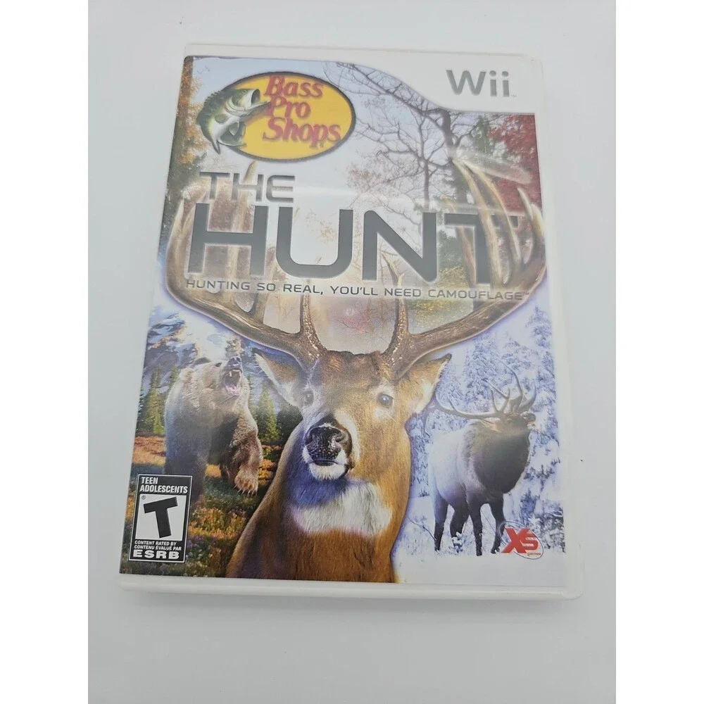 Bass Pro Shops: The Hunt (Nintendo Wii, 2010) Complete w/ Manual - Tested
